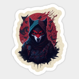 NINJA FOX Sticker